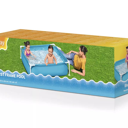 Sodo rėmo baseinas vaikams 122 cm x 122 cm Bestway 56217