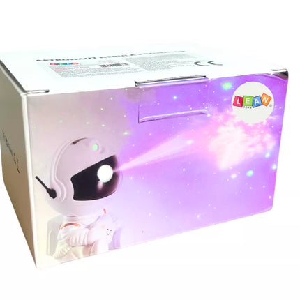 Astronautų projektorius su žvaigždžių LED USB nuotolinio valdymo pulteliu