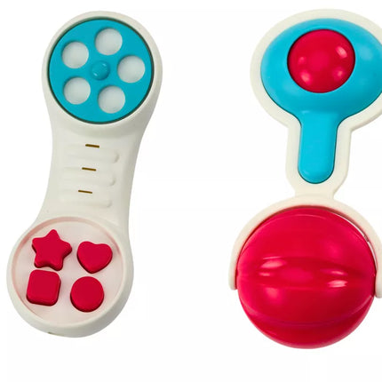 Žaislų, barškučių, kramtukų, gyvūnėlių rinkinys, 8 vienetai