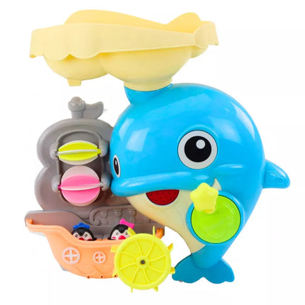 Mėlynasis delfinas, vandens žaislų rinkinys maudynėms