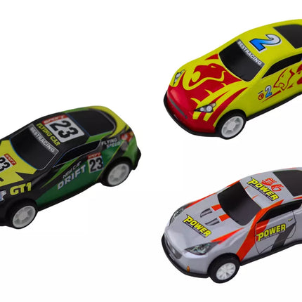 Spyruoklių rinkinys lagamine, 30 vnt. Automobiliai