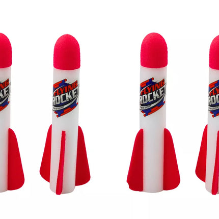 Triguba paleidimo katapulta putplasčio raketų stūmimo žaidimas