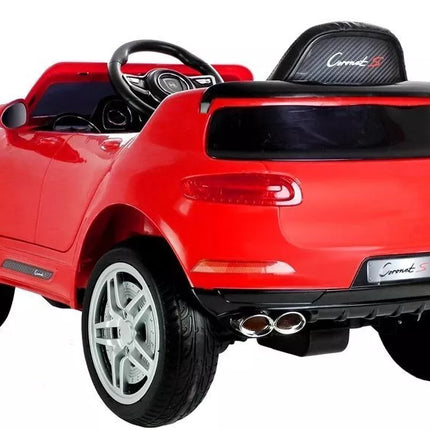 Coronet S Red - Elektrinis vaikiškas automobilis