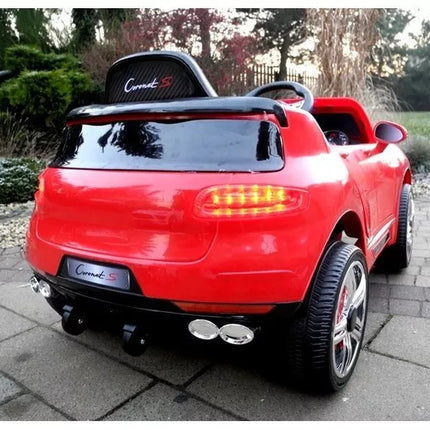 Coronet S Red - Elektrinis vaikiškas automobilis