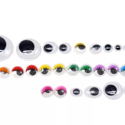 Savaime lipnių kilpučių, kilnojamų spalvingų organizatorių rinkinys, 750 vnt.