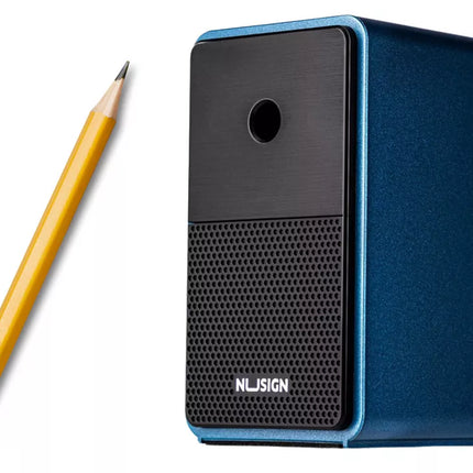 Drožtukas su konteineriu ir ašmenų reguliavimu, mėlynas