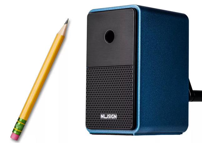 Drožtukas su konteineriu ir ašmenų reguliavimu, mėlynas