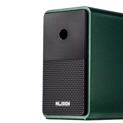 Rankinis drožtukas su konteineriu, reguliuojamas ašmenų aukštis, žalias