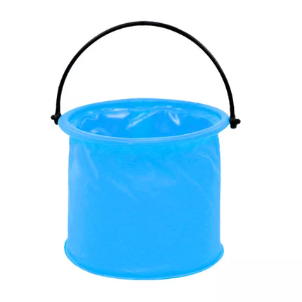 Sulankstomas kibiras, daugiafunkcinis PVC, skirtas vandeniui, mėlynas