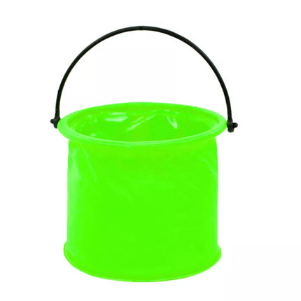 Sulankstomas kibiras, daugiafunkcinis PVC, skirtas vandeniui, žalias