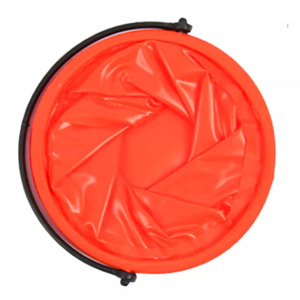 Sulankstomas kibiras, daugiafunkcis PVC, skirtas vandeniui, oranžinis