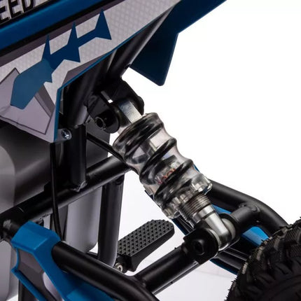 A9901 Mėlynas akumuliatorinis kroso motociklas