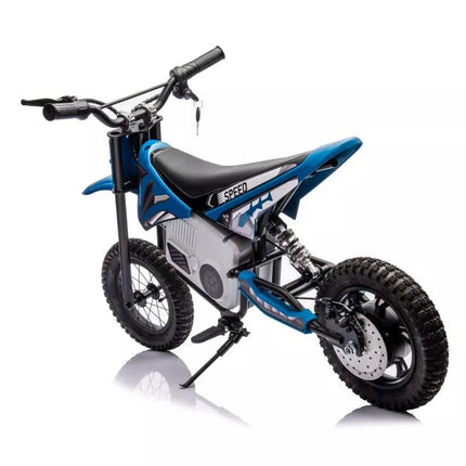 A9901 Mėlynas akumuliatorinis kroso motociklas