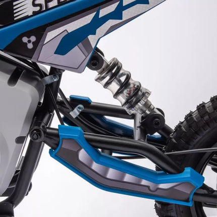 A9901 Mėlynas akumuliatorinis kroso motociklas