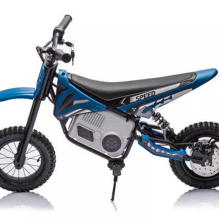 A9901 Mėlynas akumuliatorinis kroso motociklas