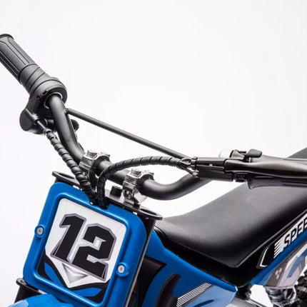 A9901 Mėlynas akumuliatorinis kroso motociklas