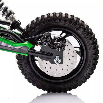 Motokroso motociklas su baterijomis A9901, žalias