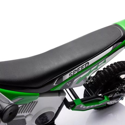 Motokroso motociklas su baterijomis A9901, žalias