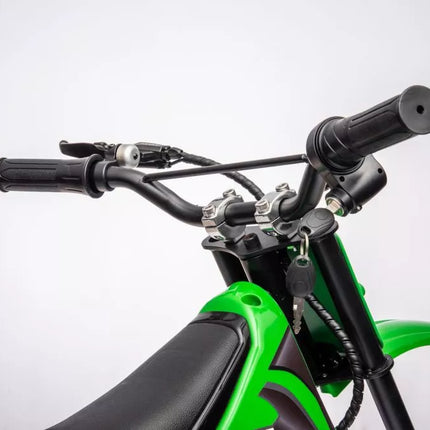 Motokroso motociklas su baterijomis A9901, žalias