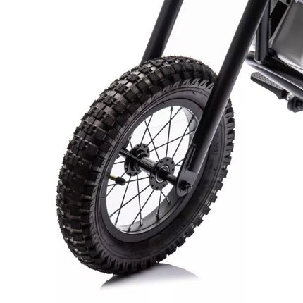 Motokroso motociklas su baterijomis A9901, žalias