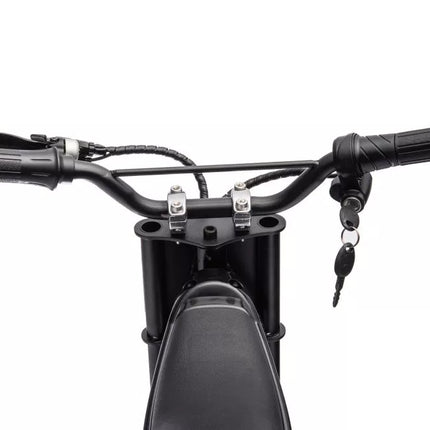 A9901 Juodas akumuliatorinis kroso dviratis