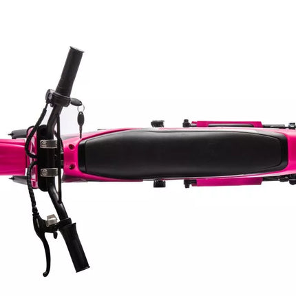 Motokroso motociklas A9901 rožinis, maitinamas baterijomis