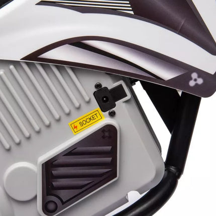 A9901 Baterijomis maitinamas balansinis dviratis, baltas