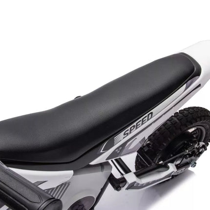 A9901 Baterijomis maitinamas balansinis dviratis, baltas