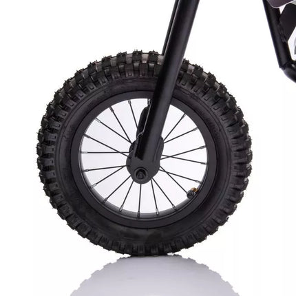 A9901 Baterijomis maitinamas balansinis dviratis, baltas