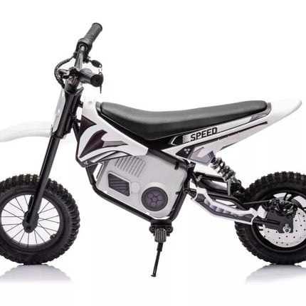 A9901 Baterijomis maitinamas balansinis dviratis, baltas