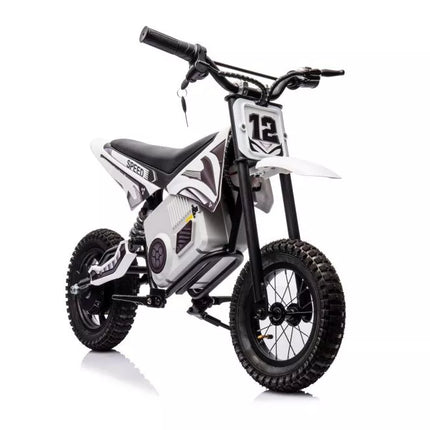 A9901 Baterijomis maitinamas balansinis dviratis, baltas