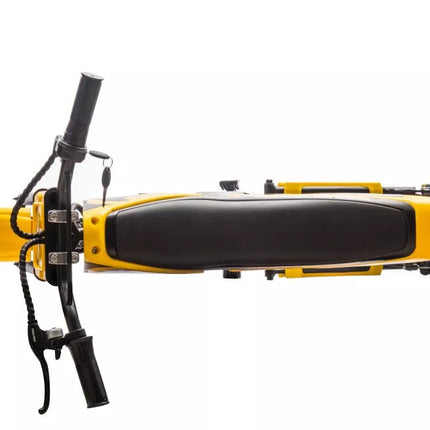 Akumuliatorinis motokroso dviratis A9901, geltonas