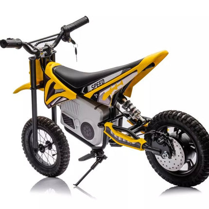 Akumuliatorinis motokroso dviratis A9901, geltonas