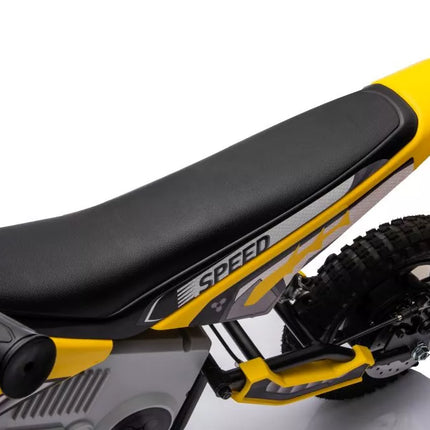 Akumuliatorinis motokroso dviratis A9901, geltonas