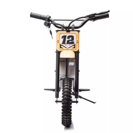 Motokroso motociklas su baterijomis A9901, chaki spalvos