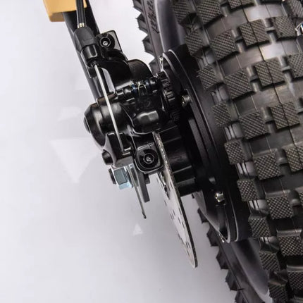 Motokroso motociklas su baterijomis A9901, chaki spalvos