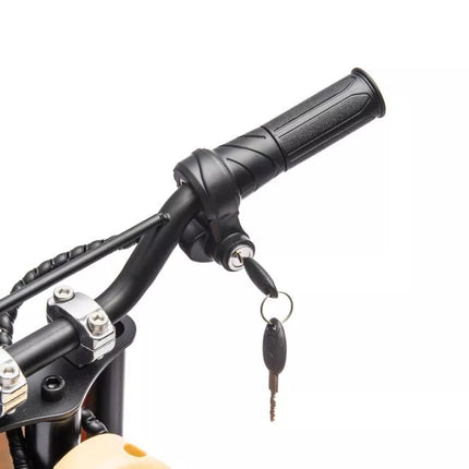 Motokroso motociklas su baterijomis A9901, chaki spalvos