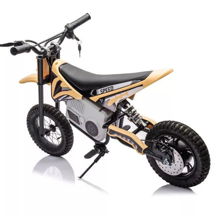 Motokroso motociklas su baterijomis A9901, chaki spalvos