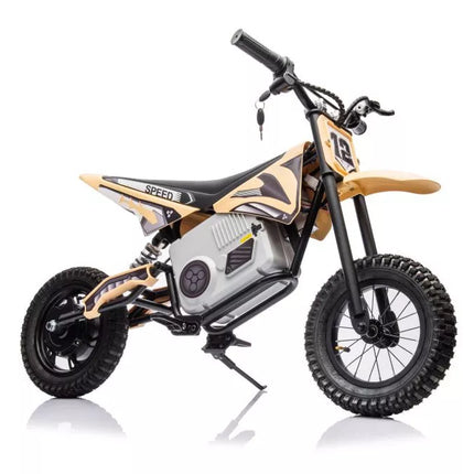 Motokroso motociklas su baterijomis A9901, chaki spalvos