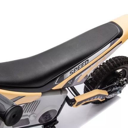 Motokroso motociklas su baterijomis A9901, chaki spalvos