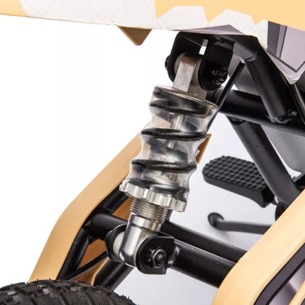 Motokroso motociklas su baterijomis A9901, chaki spalvos