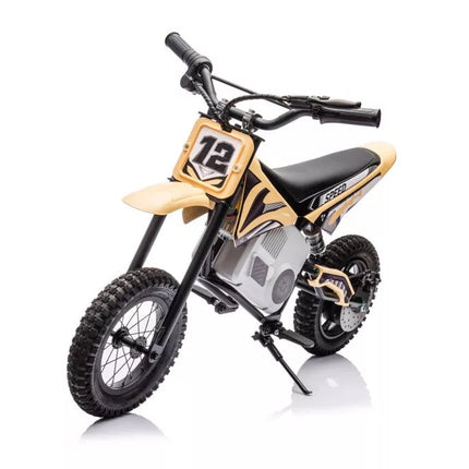 Motokroso motociklas su baterijomis A9901, chaki spalvos