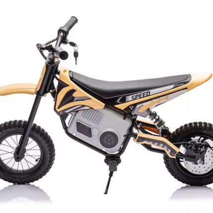 Motokroso motociklas su baterijomis A9901, chaki spalvos