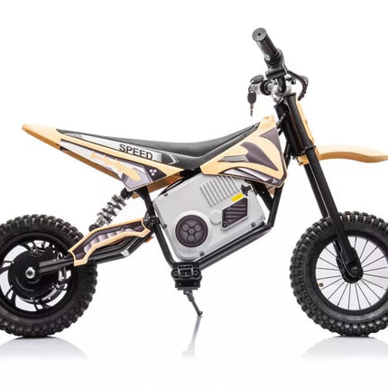 Motokroso motociklas su baterijomis A9901, chaki spalvos