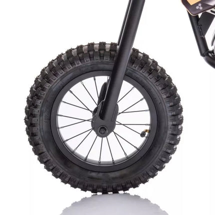 Motokroso motociklas su baterijomis A9901, chaki spalvos