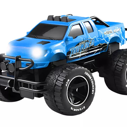 Nuotoliniu būdu valdoma bekelės transporto priemonė RC 1:14 mėlyna