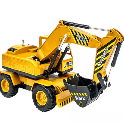 Nuotoliniu būdu valdomas Ekskavatorius-Buldozeris RC statybinis automobilis 1:14