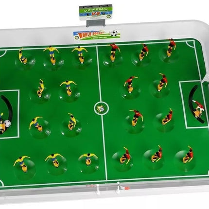 Stalo futbolas ant spyruoklių, didelis futbolo laukas