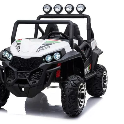 Vaikiškas elektrinis automobilis S2588 Baltas