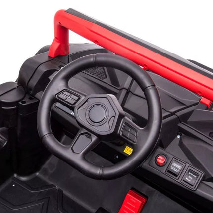 Akumuliatorinis automobilis YSA036 Raudonas 4x4